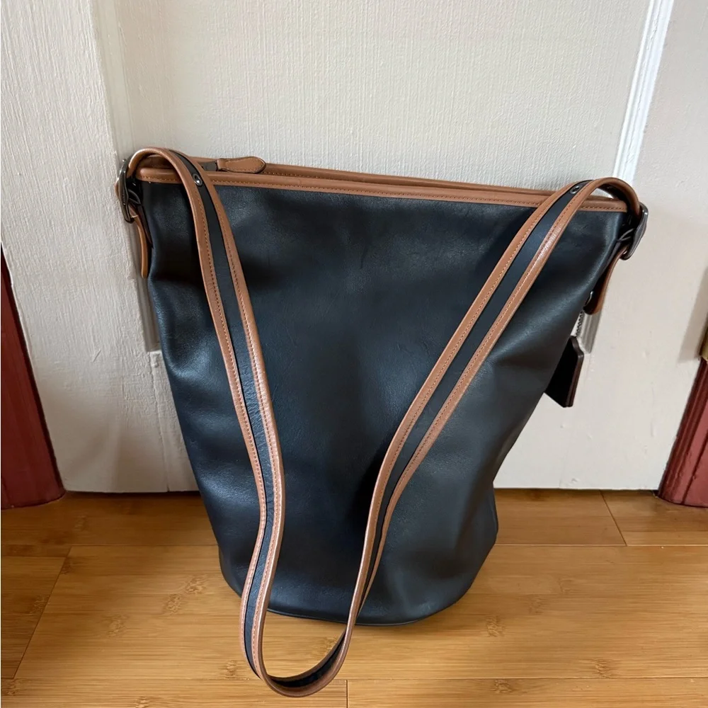 Coach 75th Anniversary Leather Duffle Bag - Picture 1 of 4